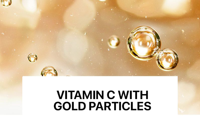 Ky kompleks i stabilizuar përbëhet nga grimca ari 24 karatësh të teknologjisë më të avancuar, të pasuruara me **Vitaminë C**, duke kombinuar luksin dhe shkencën në një mënyrë të jashtëzakonshme.