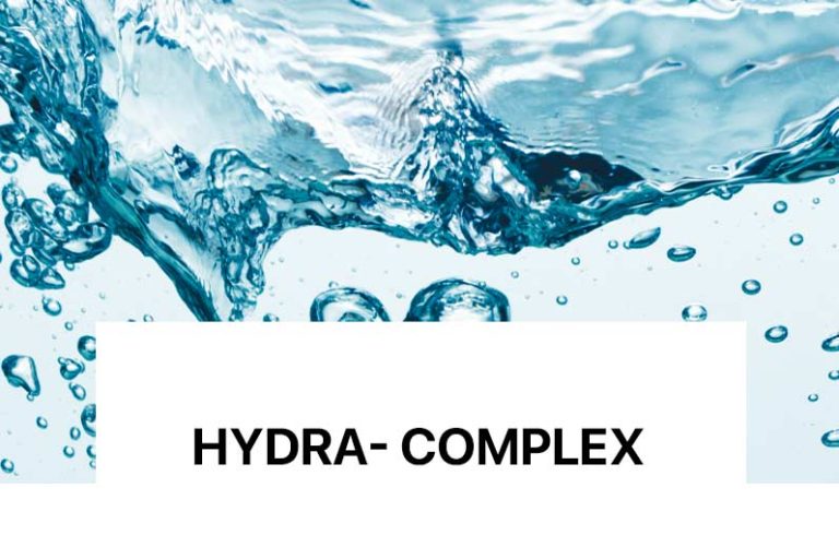 Kompleks ultra-hidratues me përbërës aktivë për hidratim të thellë dhe afatgjatë.